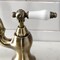 Kingston Brass Bridge Kitchen Faucet with Brass Sprayer, Antique Brass KS7753PLBS - alternate 4